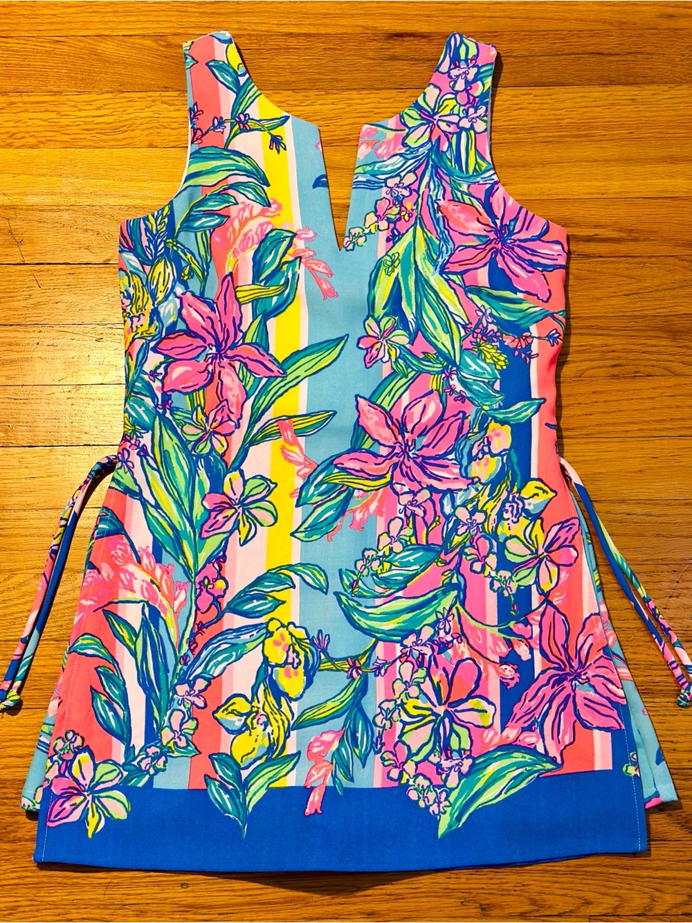 Lilly Pulitzer 0- Donna Shift Romper in "Easy Tiger" Vibrant Shift Dress! HTF! - Picture 1 of 8